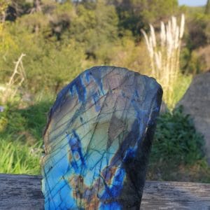 bloc labradorite 1 face polie numero4