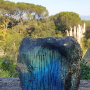 bloc labradorite 1 face polie numero5