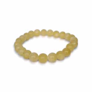 bracelet 8mm calcite orange